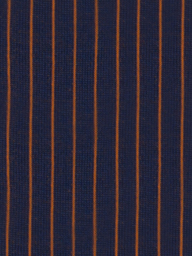 CALZINO LUNGO A RIGHE MULTISTRIPE BLU SPECIAL & ARANCIONE | Acquista Online Andrea Mariani Firenze